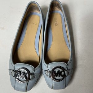 COPY - Michael Kors Bleu leather flats size 9